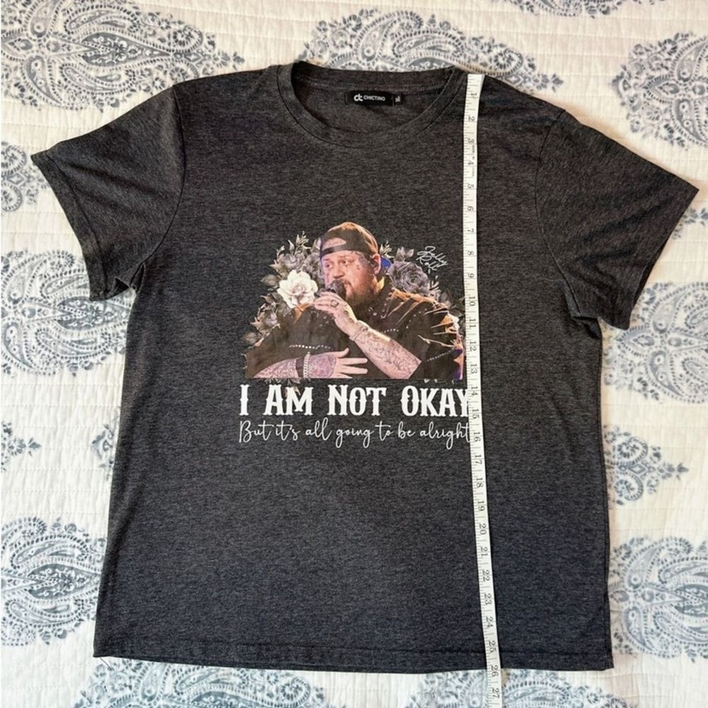 Jelly Roll I Am Not Okay Graphic T Shirt womens XL Country Rap Merch - Picture 6 of 7